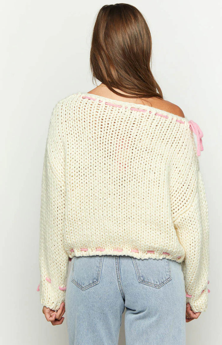 Olivia-Nord Bowknot Pullover