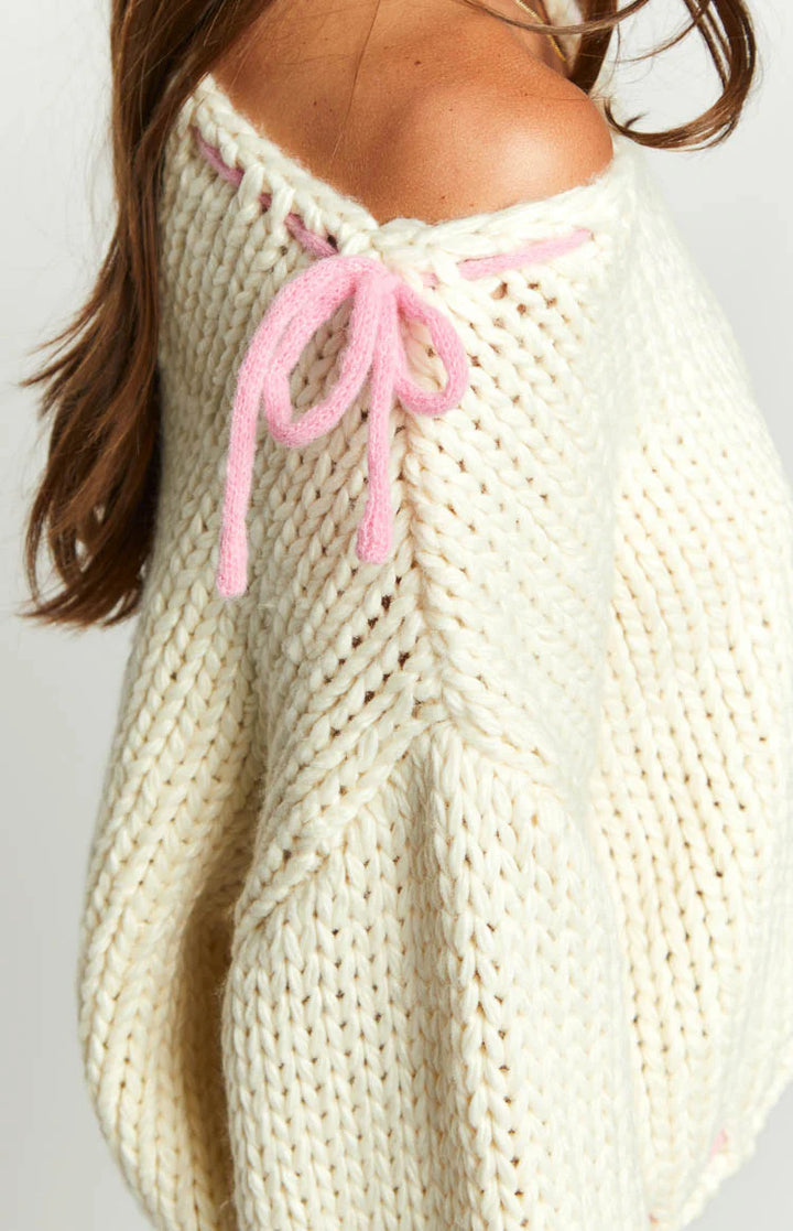 Olivia-Nord Bowknot Pullover