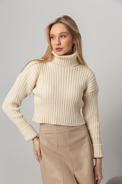 Olivia-Nord Knit Flare Sweater