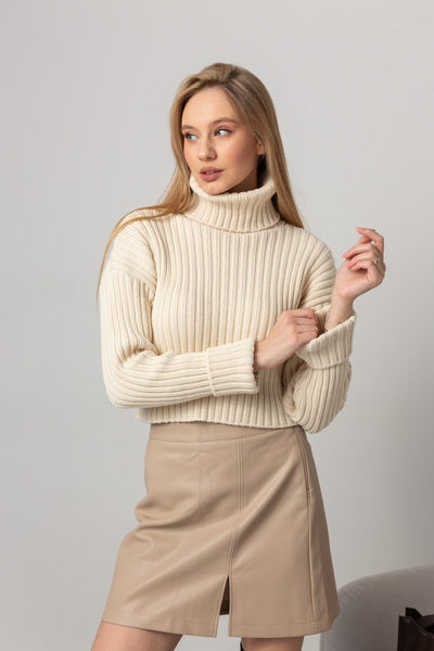 Olivia-Nord Knit Flare Sweater